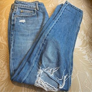 Zoe Karssen Distressed Loose Denim Jeans 26